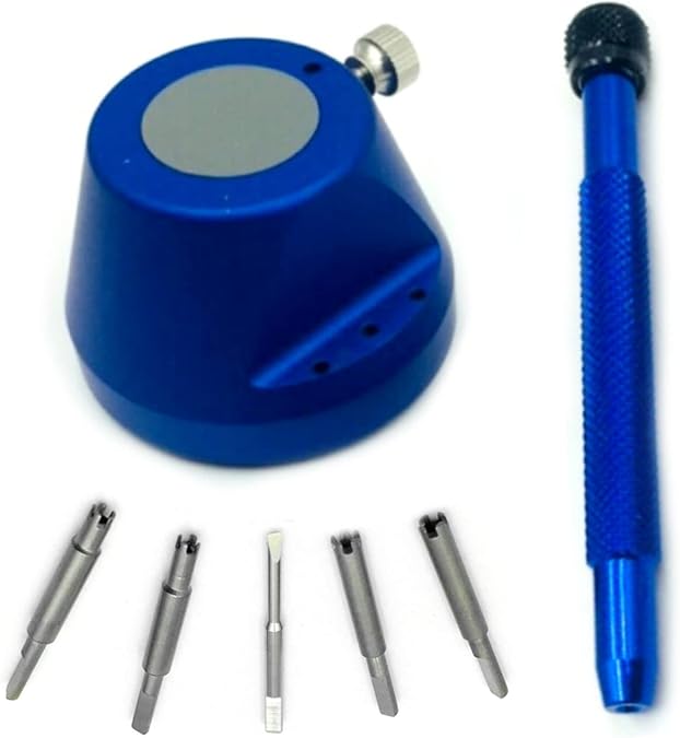 MOUDOAUER Watch Repair Steel Screwdriver with Different Tips Set Watchmakers Tools for Richard Mille Repairing Part