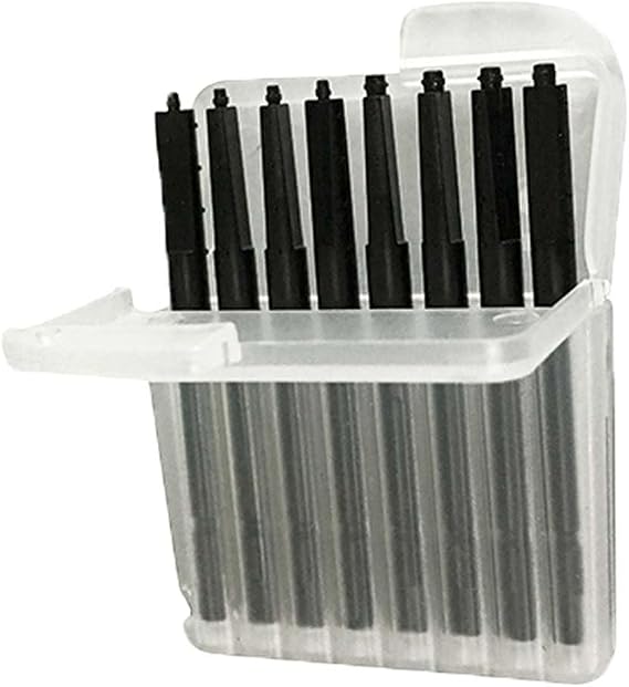 YesMed A&M Compatible Transparent Filter, Rod Filter A&M Ear Hearing Aid Compatible (1 Pack=8 Pieces)
