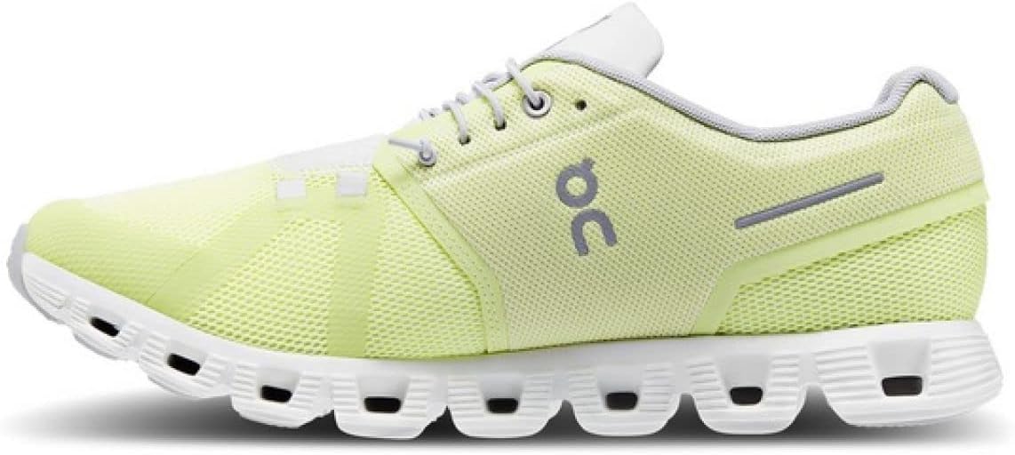 On Men's Cloud 5 Sneakers, Hay/Frost, 8 Medium US