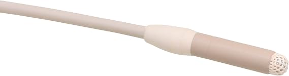 Sanken COS-11D-PT-AL-3.0-BE Omnidirectional Lavalier Microphone Without Accessories, Beige, Pigtail, Normal Sensitivity, 3m Stripped Cable