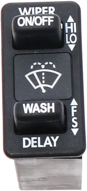Freightliner Genuine Wiper Switch - 06-46159-002, Black