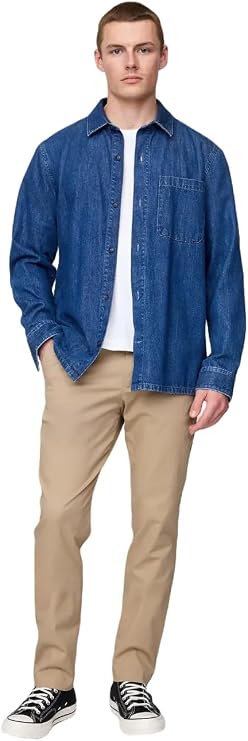 Gap Men's Slim Performance Stretch Khaki