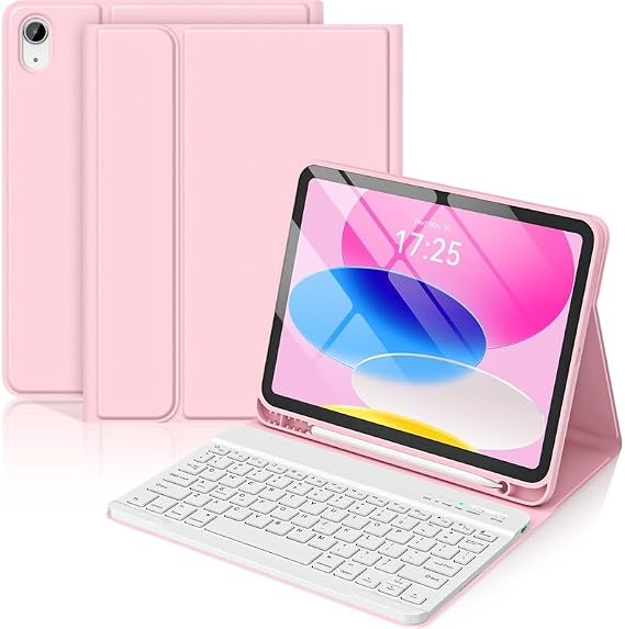 Samsung Galaxy Tab S11 11 Inç 2025 Uyumlu Kablosuz Bluetooth Bağlantılı Kalem Bölmeli Klavyeli Kılıf