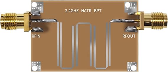 Advanced 2.4GHZ Microstrip Bandpass Filter Modules Clutter Signals and Strength