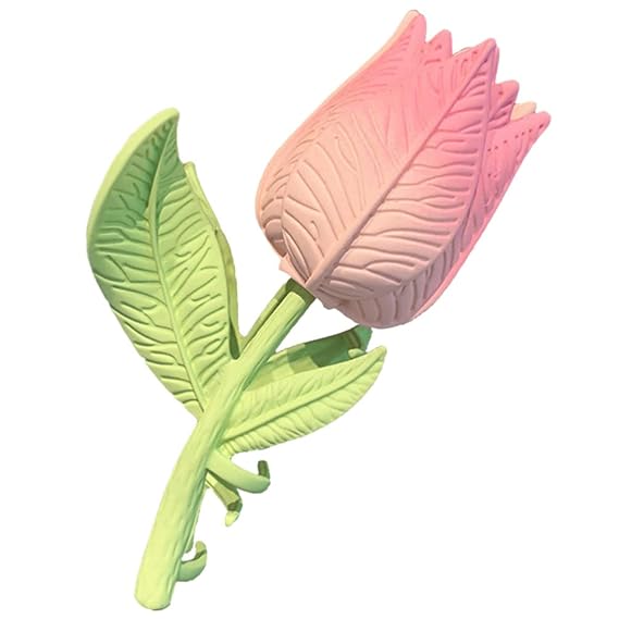 Tulip Hair Claw Clip in Alloy and Plastic for Girls and Teens