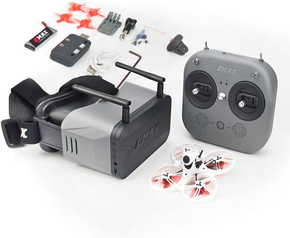 Tinyhawk 3 RTF Kit 1s FRSKY FPV Drone for Beginners with Controller and 5.6G Glasses Quadcopter Ready to Fly Kit