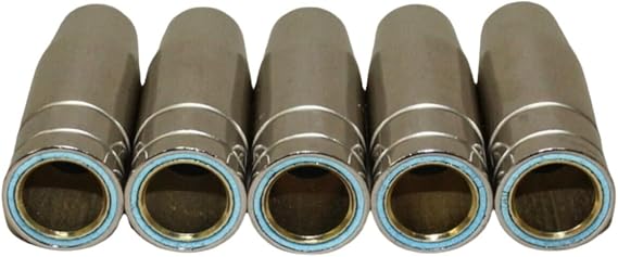 5x Gas Nozzle Conical NW Diameter 12.0 mm for Binzel MB14 / MB15 TBI 150 MIG MAG Burner