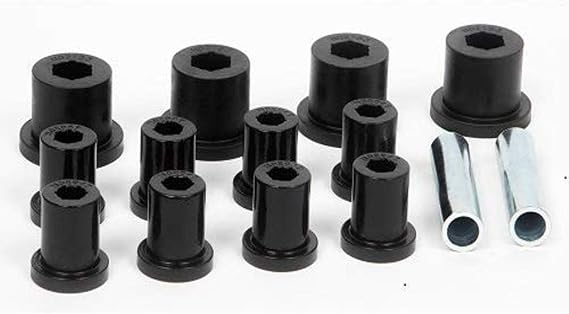 Daystar KJ02002BK Front Spring and Shackle Bushing
