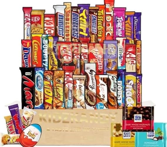 Mix Chocolate Hamper 50 Different Chocolate Bars, Take A Moment To Savor The Rich Flavors And Heavenly Goodness Of Chocolate