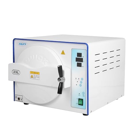 18L/23L Class N Standard Portable Steam Sterilizer Autoclave Machine Fully Automatic High Temperature High Pressure Steam Sterilizer Sun-I(E) (23L)