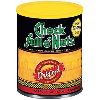 Chock full o' Nuts Heavenly Original medium roast Ground Coffee (48 oz.)