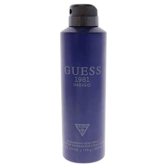GUESS Factory 1981 Indigo Men Body Spray 6 oz,GESBLM009