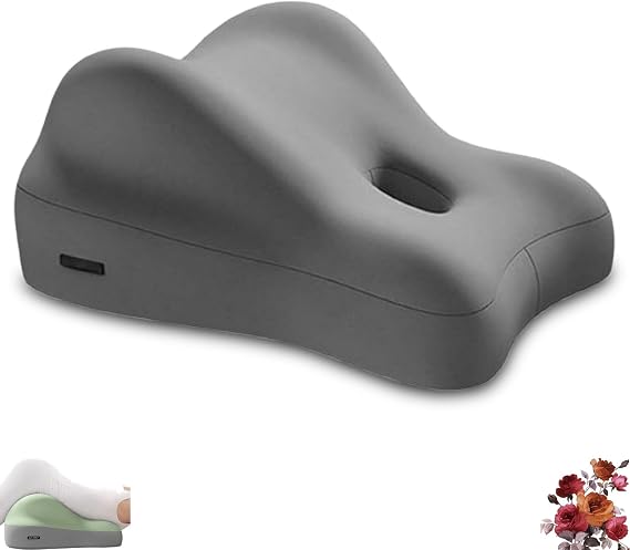 Samimiyet için Aşk Yastıkları, Çiftler için Love Nest Yastığı, Çiftler için Ergonomik Hafızalı Köpük Destek Yastığı (Derin Uzay Grisi)