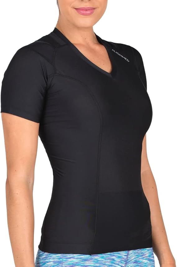 ALIGNMED Posture Shirt - Pullover For Women - Posture Correcting Activewear Apparel