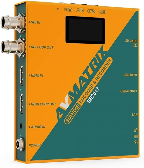 LILLIPUT AVMATRIX SE2017 3G-SDI/HDMI Streaming Encoder/Recorder