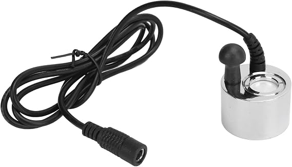 Ultrasonic Mist Maker, Copper Single Head Fog Machine for Pond Fireplace Landscape DC 24V 650mA