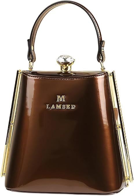 Luxury Fashion Diamonds Purse Women Leather Evening Bag Small Shoulder Crossbody Bag Crystal Buckle Party Mobile Phone Bags
