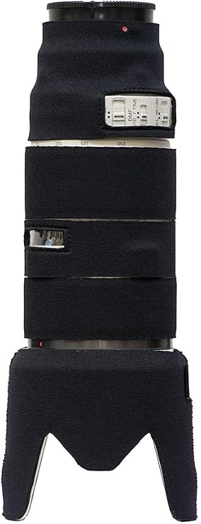 LensCoat Cover Camouflage Neoprene Camera Lens Cover Protection Sony 70-200mm f/2.8 G Ssm Ii, Black (lcso702002bk)