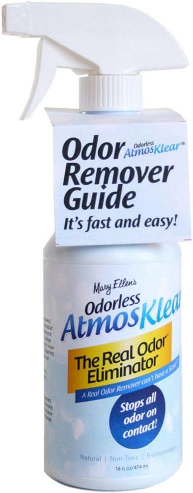Mary Ellen Products Atmosklear Odor Eliminator, 16-Ounce (30016),Clear