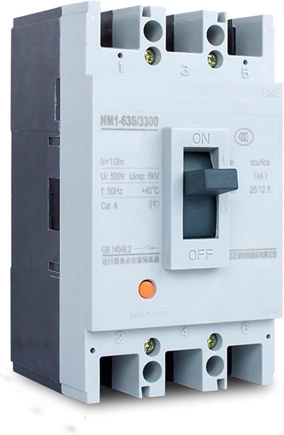 Miniature Circuit Breaker Molded Case Circuit Breaker 63A 100A 125A 160A 200A 250A 315A 400A 500A 630A MCCB NM1 3P 4P Series MCCB(100A)