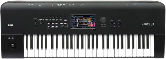 KORG NAUTILUS Nautilus 61, Made in Japan, Synthesizer, Keyboard, Live Performance, Music Production