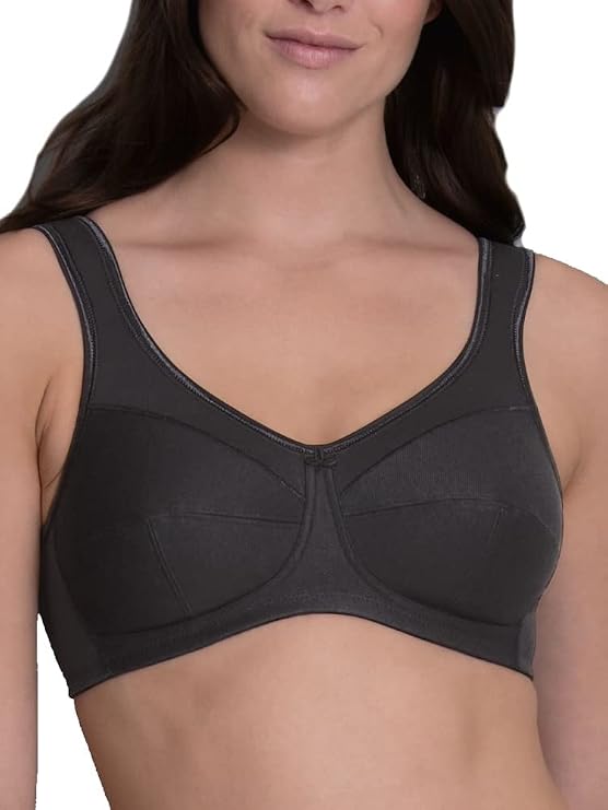 Anita Women's Comfort Jana Cotton Soft Cup Bra, 5427, Black, 34F