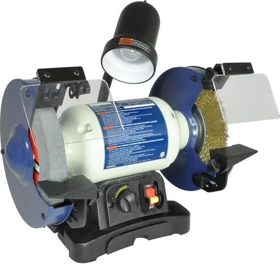 Rikon 8In Variable Speed 3/4Hp Grinder