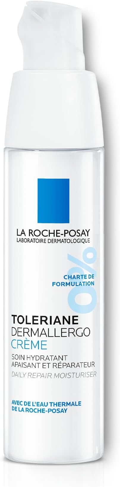 La Roche-Posay Toleriane Dermallergo Cream, Soothing Face Moisturiser, 40ml