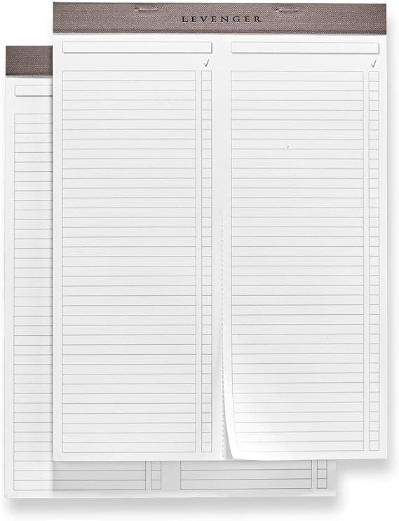 Levenger Two To-Do Freeleaf Pads Letter