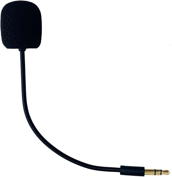 3.5 mm TRS Replacement Universal Microphone for Headphones Laptop Tablet