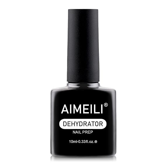 AIMEILI Nail Dehydrator, Nail Prep Dehydrate for Acrylic Nails and Gel Nail Polish, Vegan, Cruelty-free, Fast Dry Nail Primer Base Bonder