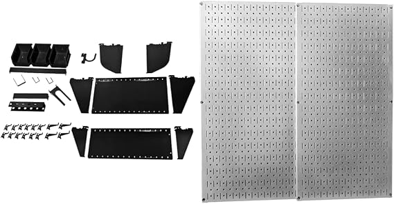 Wall Control Pegboard and Accessories Bundle