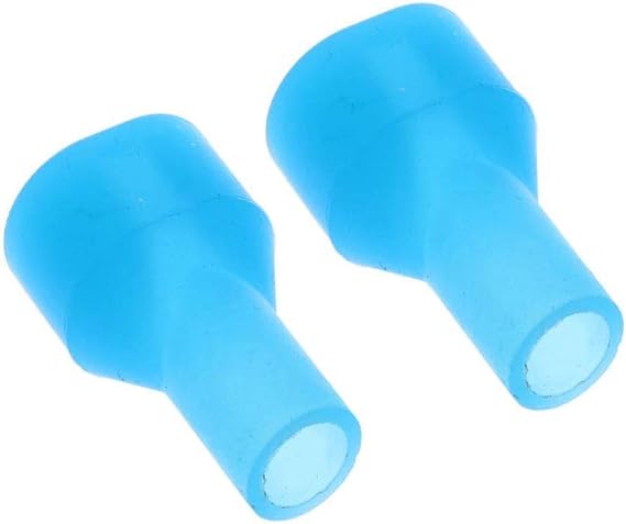2 x Replacement Bite Valve For Hydration Pack Fits Camelbak Camelback Mouthpiece (Blue)