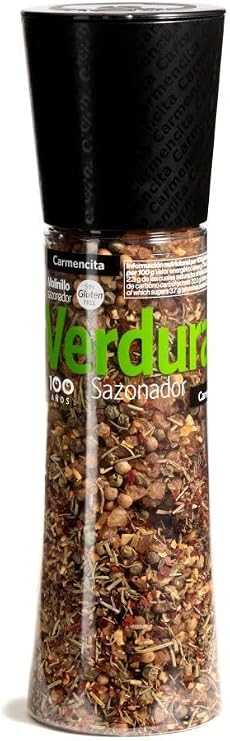 Carmencita. Vegetables Seasoning Mix. Giant Foodie Grinder. 243g (8.57oz)