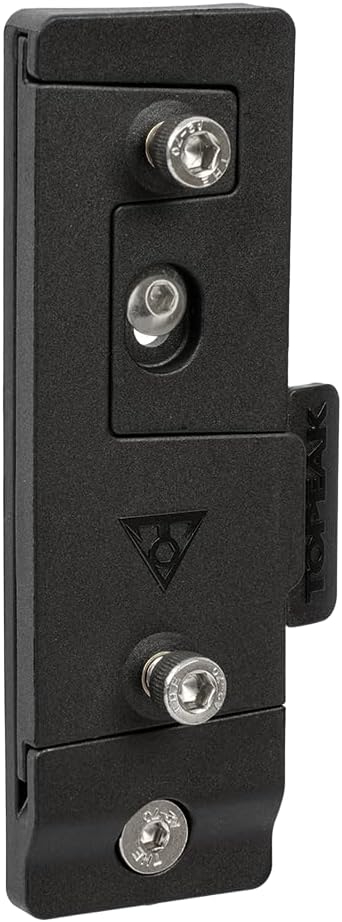 Topeak QR CageMount II Quick-Release Water Bottle Cage Adapter, Fits Range Extender Cages & Standard Bottle Cages, Engineering Polymer Construction, Easy Cage Swap, Lightweight 32.6g (TQCM02)