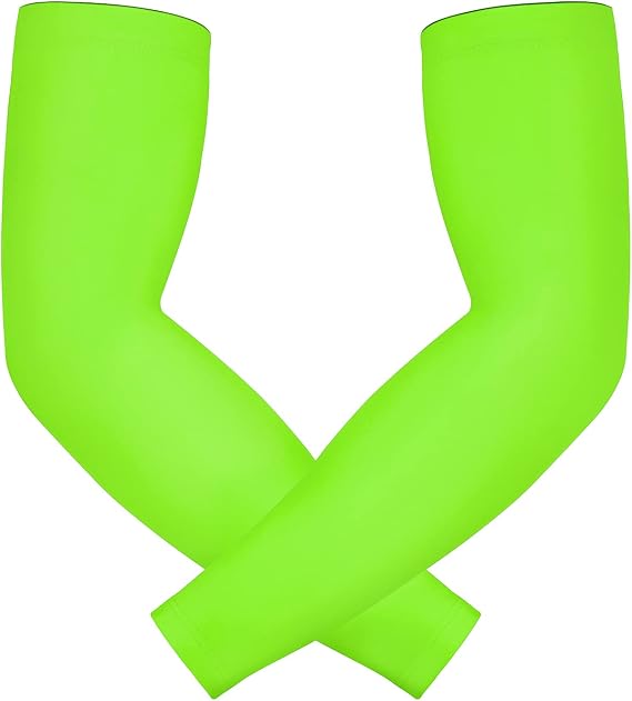 HDE Kids Arm Compression Shooting Sleeves Youth Sport Sun Protection 1 Pair