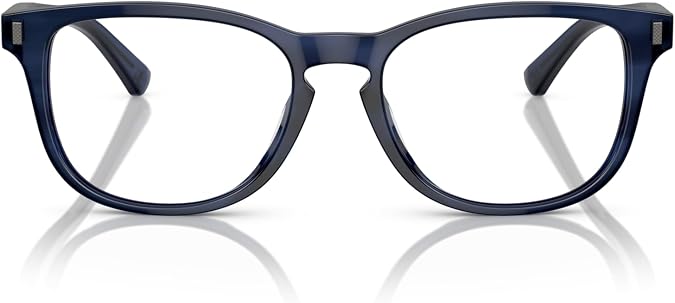 Brooks Brothers mens Bb2060u Universal Fit Rectangular Prescription Eyewear Frames