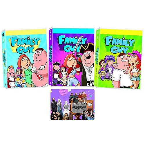 Family Guy TV Series: Ultimate DVD Collection Complete 269 Episodes Seasons 1-14 (Includes All Content from Volumes 1-12 + Bonus Seasons 13-14 & Bonus Sticker!