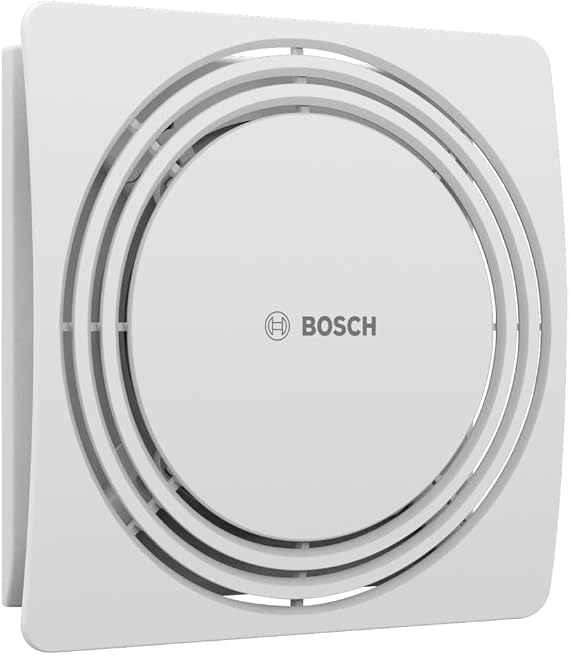 Bosch Fan 1900 DH, Quiet &amp; Powerful Bathroom Fan, 100mm | For Ventilation of Bathroom, Against Moisture and Mould, With Humidity Sensor and Timer