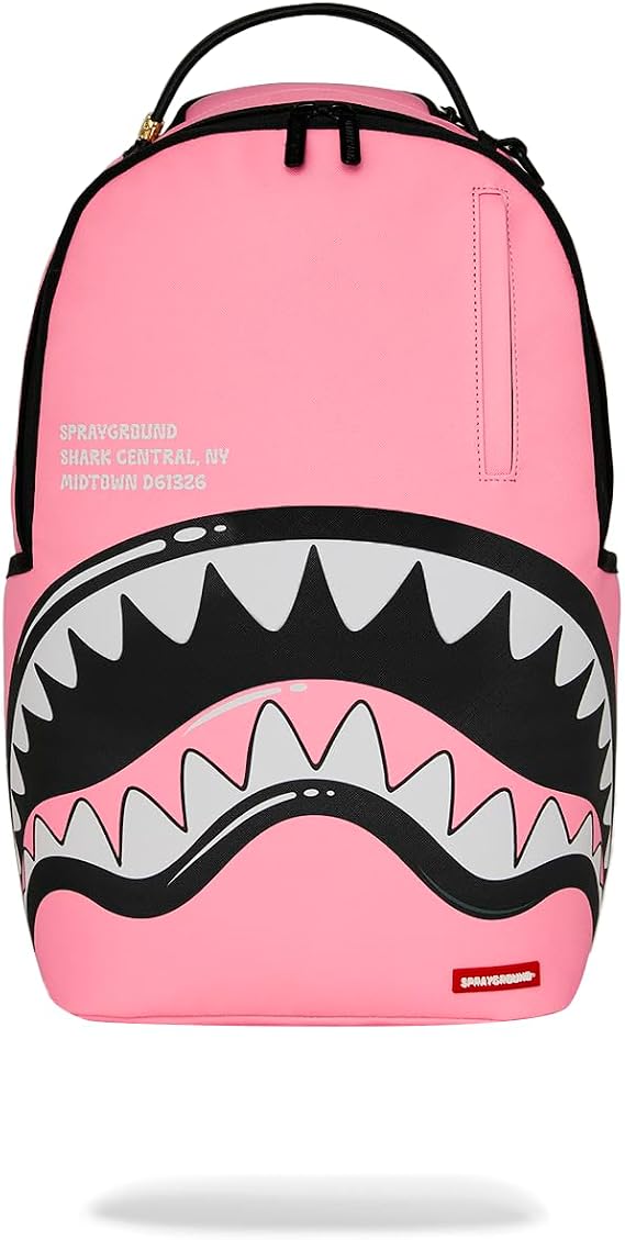 Sprayground SHARK CENTRAL BUBBLE SHARK (PINK) BACKPACK