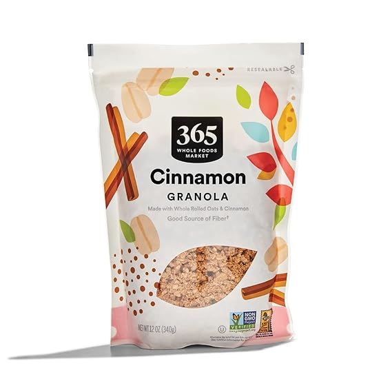 365 by Whole Foods Market, Cinnamon Granola, 12 Ounce