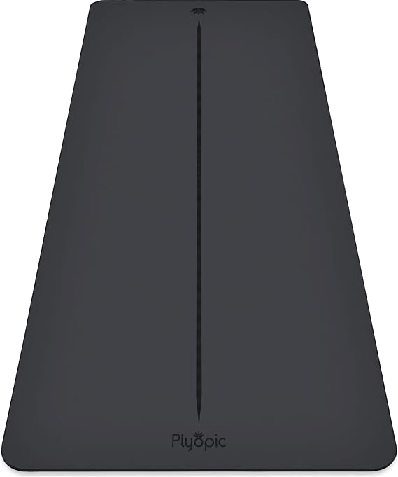 Plyopic Ultra Grip PRO Yoga Mat EXTREME Non-Slip Performance - Dry & Wet Grip - Smarter Alignment Lines - Comfortable & Sweat Resistant - For Yoga, Pilates & Hot Yoga