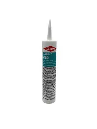 Dowsil 795 Silicone Building Sealant Gray 10 oz