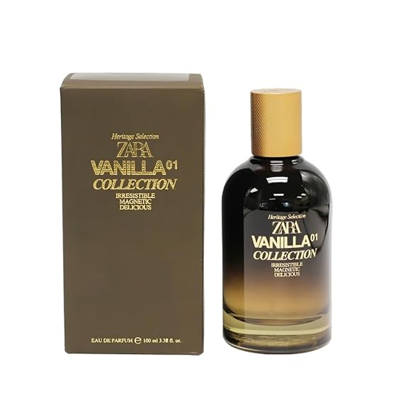 Zara Vanilla Collection 01 Cologne for Men EDP Eau de Parfum 100ml (3.38 fl. oz.)