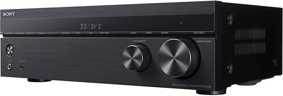 Sony STRDH590 5.2 Channel Surround Sound Home Theater Receiver: 4K HDR AV Receiver with Bluetooth,Black | Dolby Atmos & DTS:X Surround Sound, 4K HDR passthrough, Virtual Front Surround, Auto Calibration