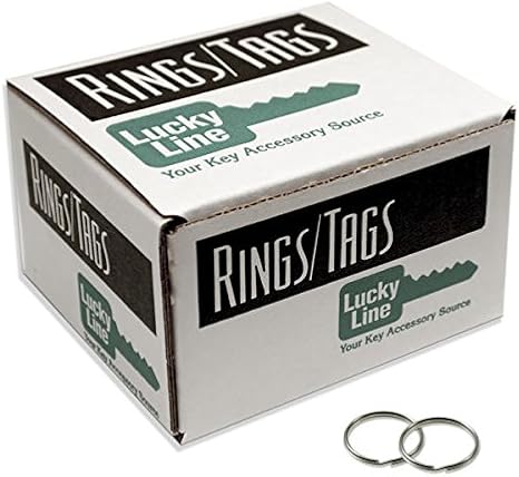 Split Key Ring, 1in BX/100