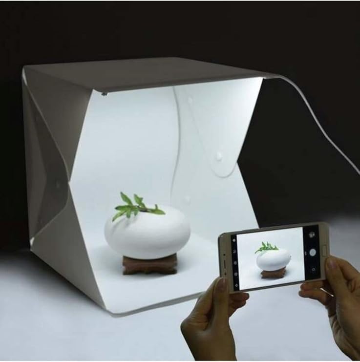 Product Shooting Tent Mini Fon Photo Studio Ledli Light Curtain