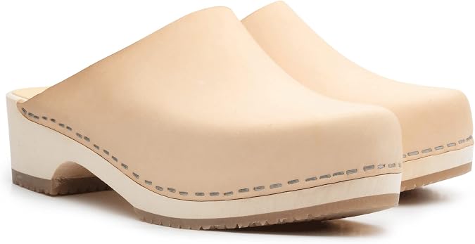 Swedish & Dutch Wooden Clogs for Women & Girls