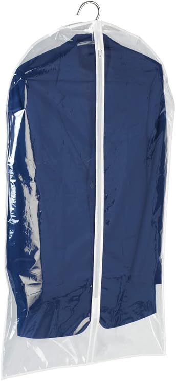 Wenko 3792700100 Suit Bag 60x100 cm Transparent Plastic Film