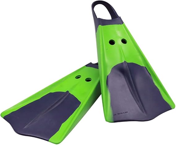 Voit Swim Fins Blue: Legendary Swim Fin Design, Unisex, Dual-Density Rubber Construction, Boost Speed and Comfort in The Water, Duck Feet
